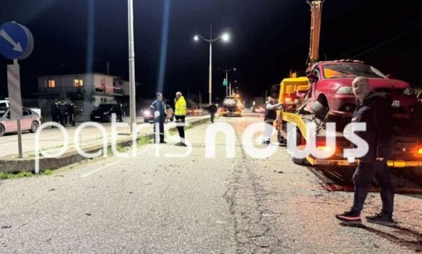 Τροχαίο δυστύχημα στην Αμαλιάδα: Ένας νεκρός και τρεις τραυματίες σε σφοδρή σύγκρουση