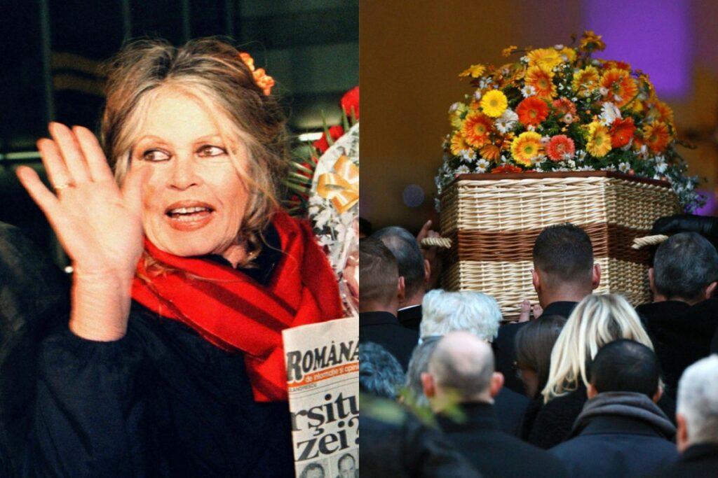 Το τελευταίο αντίο στη Μπριζίτ Μπαρντό, η παρουσία της Λε Πεν, οι πορτοκαλί ζέρμπερες και η αποκάλυψη της αιτίας θανάτου της