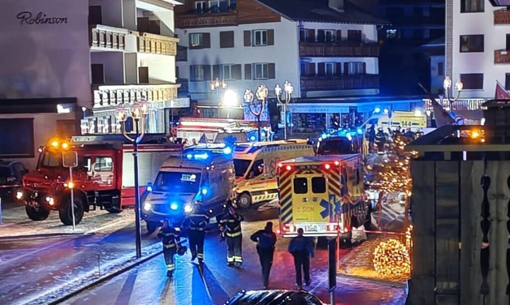 Ελβετία: Έκρηξη σε μπαρ στη χιονοδρμικό θέρετρο Κραν Μοντανά – Αρκετοί νεκροί και τραυματίες