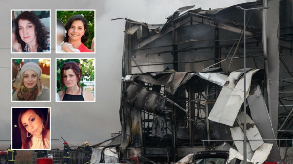 Θρήνος για τις 5 εργάτριες που χάθηκαν στο εργοστάσιο της Βιολάντα, οι τελευταίες φωτογραφίες από την κοπή της πίτας λίγες ώρες πριν