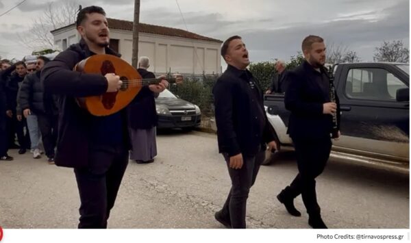 Τύρναβος: Με τραγούδια γάμου αποχαιρέτησαν τον νεαρό δάσκαλο που “έσβησε” ξαφνικά στο Ρέθυμνο