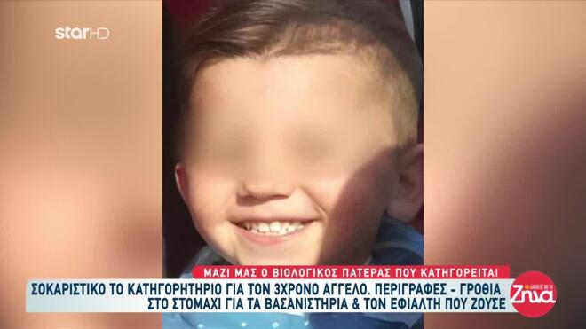 Σοκάρει η κακοποίηση του τρίχρονου Άγγελου-Του έδιναν γροθιές, τον έκαιγαν με τσιγάρα και τον χτυπούσαν με γκλομπ