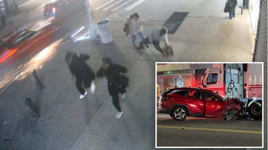 Σοκαριστικό βίντεο δείχνει οδηγό να παρασύρει ποδηλάτες, ένας νεκρός και 4 τραυματίες