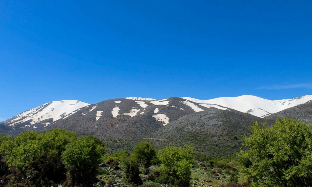 Η «λευκή» Κρήτη από το διάστημα – Εντυπωσιακή δορυφορική λήψη μετά τις χιονοπτώσεις