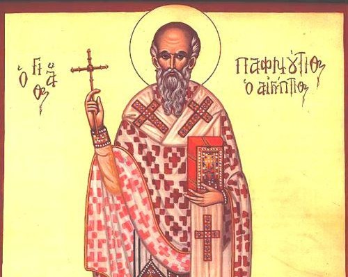 Ο Άγιος Παφνούτιος, ο Ιεροσολυμήτης τιμάται σήμερα 19 Απριλίου