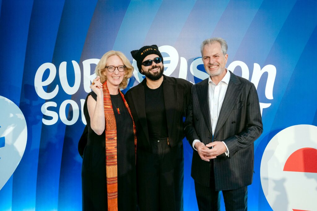 Eurovision 2026: Η πρέσβειρα της Αυστρίας στην Ελλάδα υποδέχτηκε τον Akyla και την ελληνική αποστολή σε μια ξεχωριστή εκδήλωση