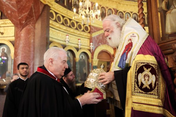 Άρχων Μέγας Λογοθέτης ο Σάκης Κεχαγιόγλου του Πατριαρχείου Αλεξανδρείας