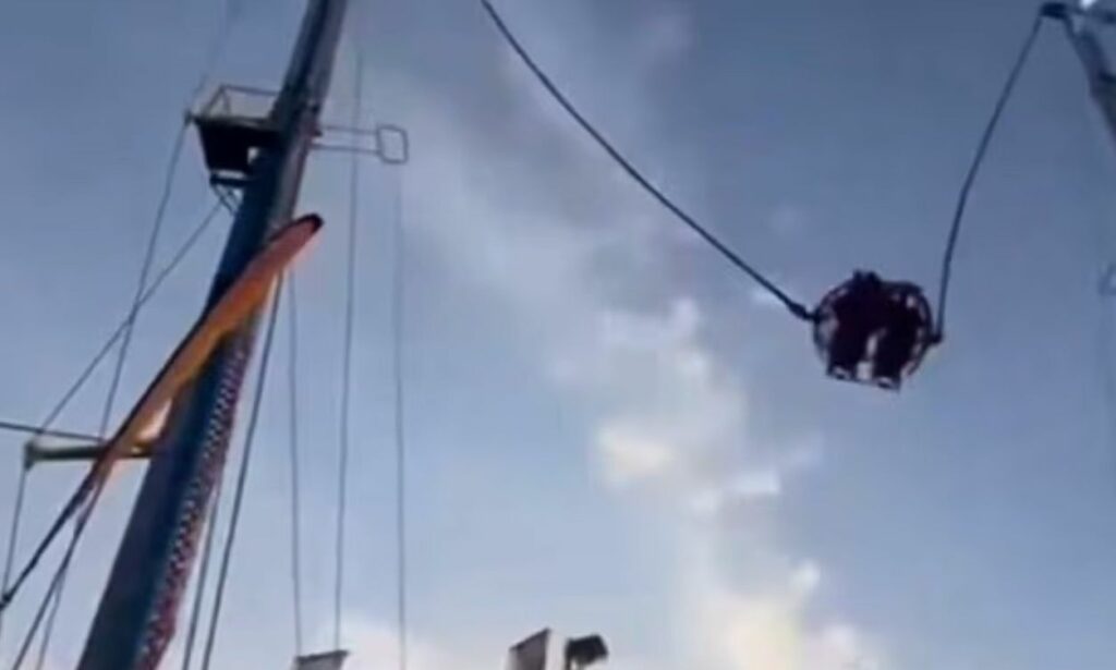 Τρόμος σε λούνα παρκ: Έσπασε το καλώδιο του Steel Max – Εκτοξεύτηκαν στον αέρα οι επιβάτες