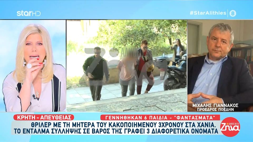 Θρίλερ στα Χανιά-Δίωξη για κακούργημα στους γονείς της 3χρονης-Πρόεδρος ΠΟΕΔΗΝ: Αγνοούνται δύο παιδιά… Ή τα σκότωσαν ή τα πούλησαν…