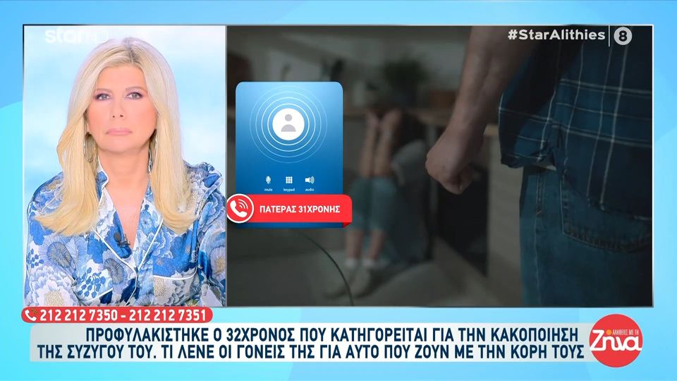 Προφυλακίστηκε ο 32χρονος που κατηγορείται ότι βιντεοσκοπούσε τη σύζυγό του-Όσα λένε οι γονείς της κοπέλας: Πάντα, όταν έπαιρνα τηλέφωνο, το σήκωνε πάντα αυτός…
