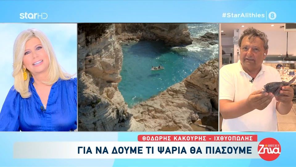 “Αυλαία” για τις “Αλήθειες με τη Ζήνα” και σύνδεση με ιχθυοπωλείο! Χρήσιμες συμβουλές για την επιλογή των κατάλληλων ψαριών αυτό το καλοκαίρι!