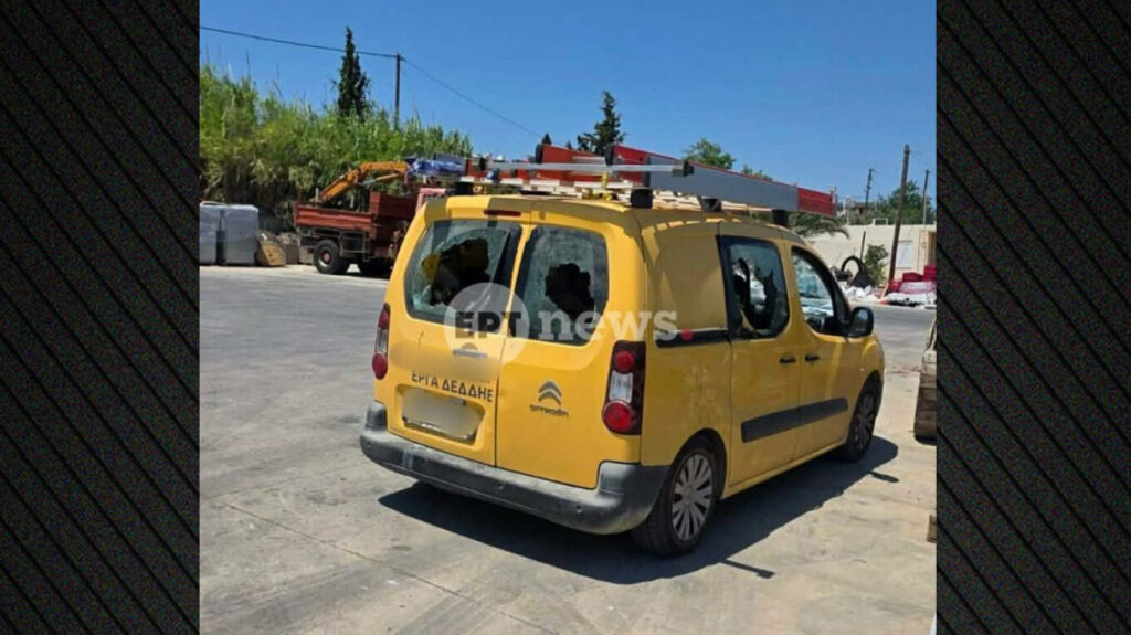Επίθεση σε συνεργείο του ΔΕΔΔΗΕ στα Ζωνιανά: Έσπασαν το όχημα και άρπαξαν εξοπλισμό, «μας περικύκλωσαν με κατσούνες»