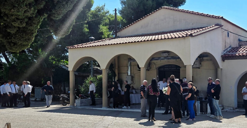 Συγγενείς και φίλοι αποχαιρέτησαν τον δικηγόρο Σταύρο Γεωργίου