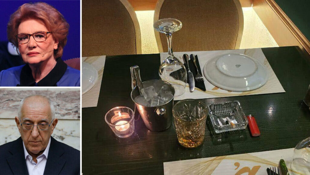 «Ένα ποτήρι ουίσκι κι ένα τσιγάρο…»: Ο Νικήτας Κακλαμάνης εκπλήρωσε την τελευταία επιθυμία της Μάρως Κοντού