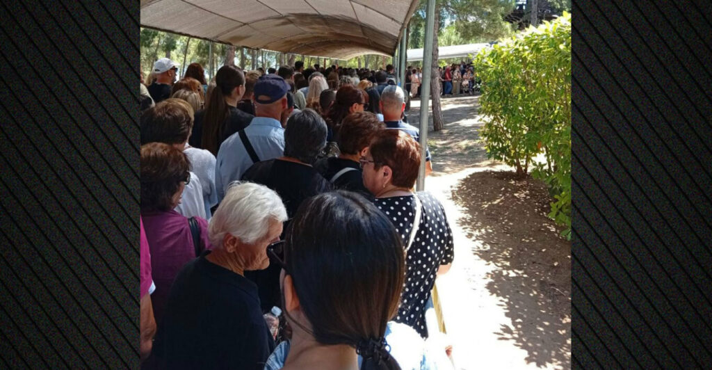 Ουρές πιστών στη Σουρωτή για τα 32 χρόνια μετά την κοίμηση του Αγίου Παΐσίου, δείτε βίντεο