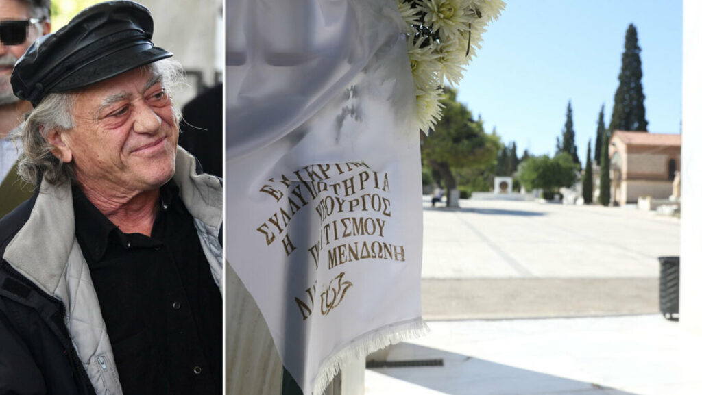 Φίλοι, συγγενείς και συνάδελφοι είπαν το τελευταίο αντίο στον Νίκο Καλογερόπουλο