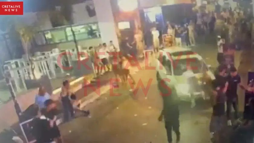 Κρήτη- Βίντεο ντοκουμέντο: Η ξέφρενη πορεία του αυτοκινήτου που έπεσε πάνω σε τουρίστες στα Μάλια