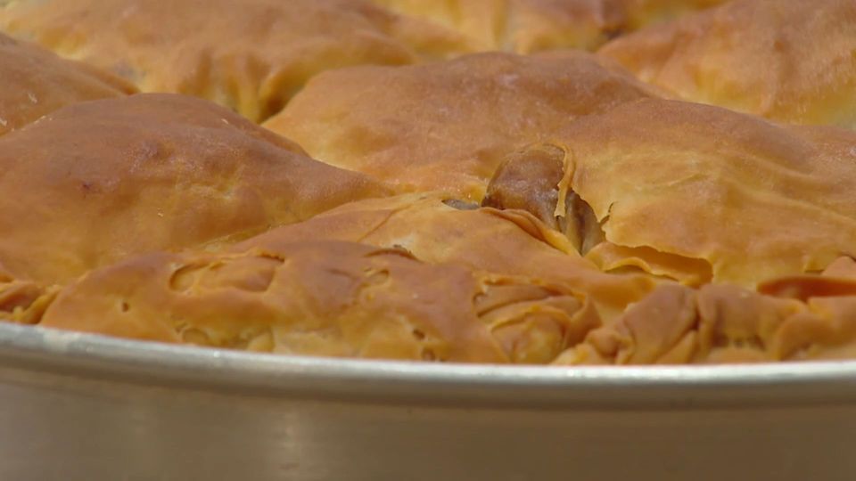 Πρασοτυρόπιτα με φέτα