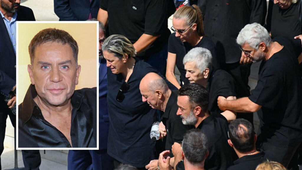 Συγκίνηση στο τελευταίο αντίο στον Γιώργο Μαζωνάκη στην «παλιά του γειτονιά» – Δείτε βίντεο και φωτογραφίες